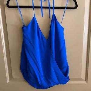 NWT royal blue halter top sz 4 Chelsea and walker